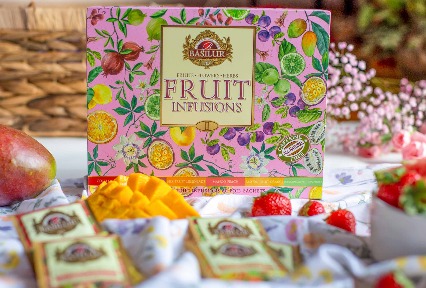 Basilur Fruit Infusions vol. II tea set - 60 x 2 g 