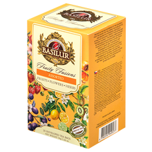 Opakowanie herbaty Basilur Fruity Fusions Assorted z serii Fruits Flowers Herbs.