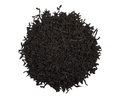 Czarna herbata Basilur Gift of Cheer w liściach, klasyczny cejloński aromat.