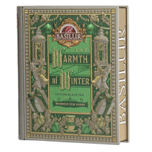 Herbata Basilur Wonder Tea Story – elegancka czarna herbata cejlońska w świątecznej edycji.