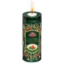 Ciemnobursztynowy napar herbaty Basilur Tea Candle Green w białej filiżance