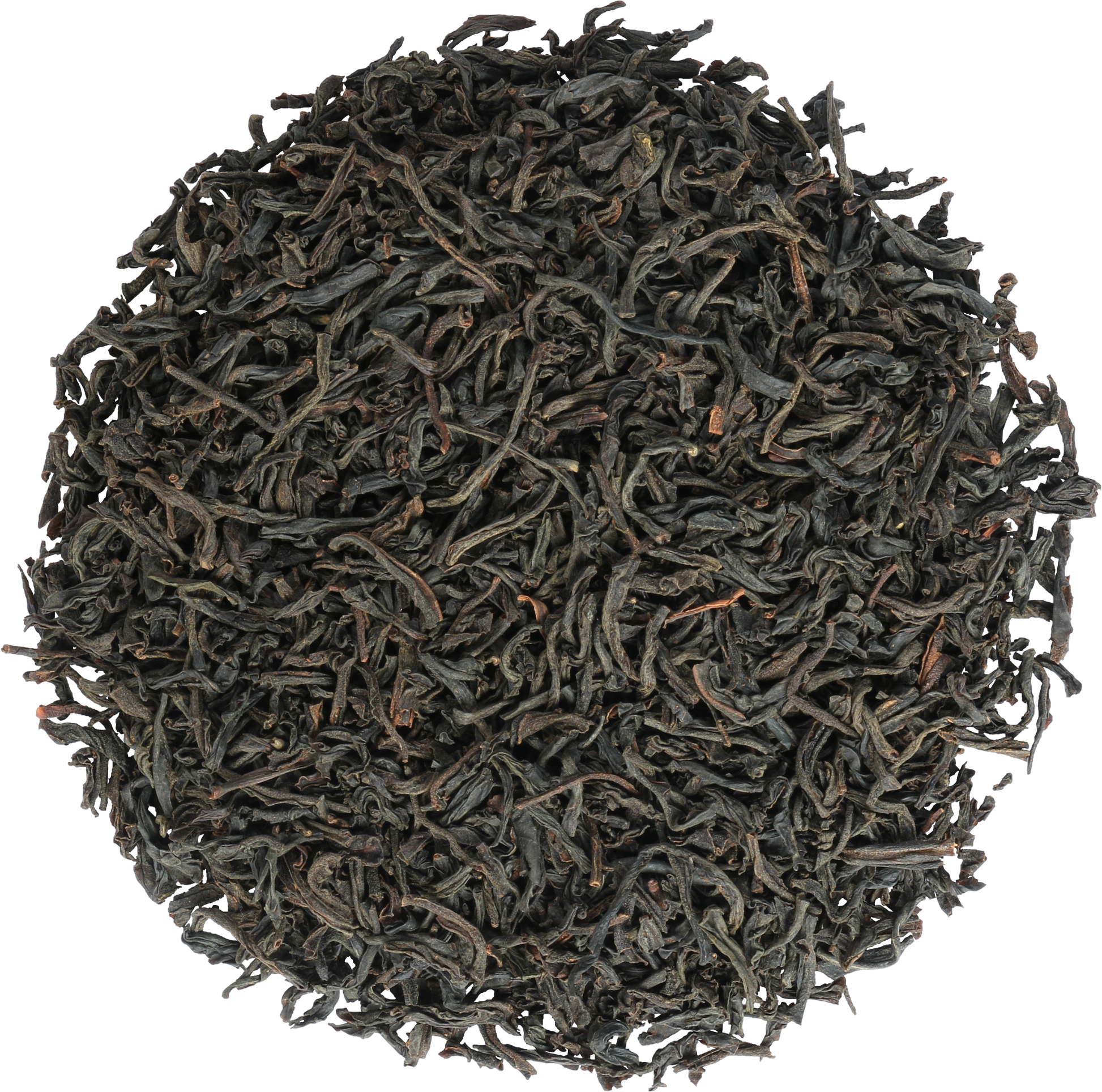 Liście czarnej herbaty Tipson Earl Grey – klasyczna herbata cejlońska z aromatem bergamotki.