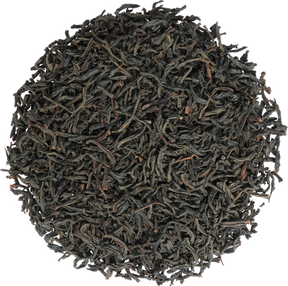 Liście czarnej herbaty Tipson Earl Grey – klasyczna herbata cejlońska z aromatem bergamotki.