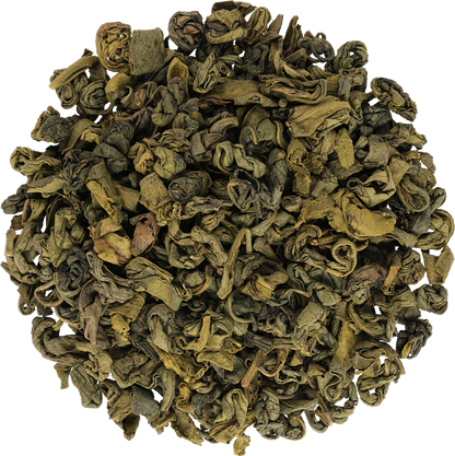 Liście zielonej herbaty Tipson Ceylon Green – wysokiej jakości herbata cejlońska.