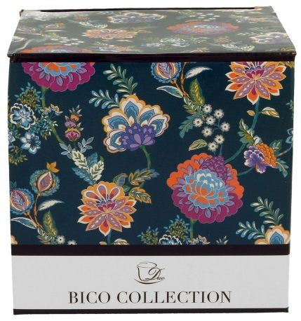 Kubek porcelanowy Sahat Blue 650 ml w ozdobnym pudełku prezentowym z orientalnym wzorem.