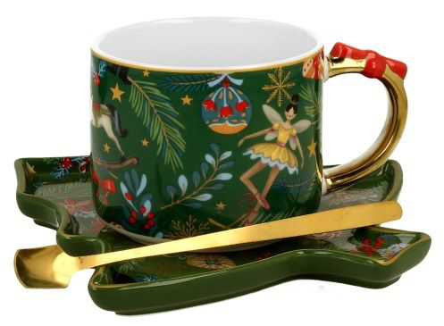 Filiżanka Christmas Spirit w ozdobnym opakowaniu prezentowym