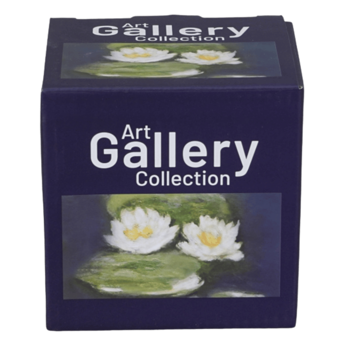 Kubek Nenufars by Monet 360 ml, porcelana z malarskim motywem wodnych kwiatów