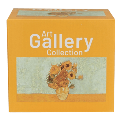 Kubek Duo Gift Sunflowers by Van Gogh z porcelany New Bone China i ozdobną stopką