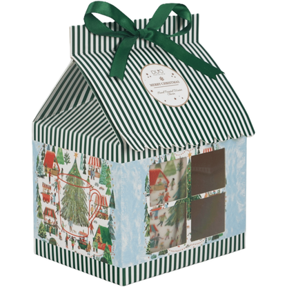 Kubek porcelanowy Christmas Market 360 ml marki Duo Gift, porcelanowy model z dekoracyjnym motywem, ujęcie numer 3