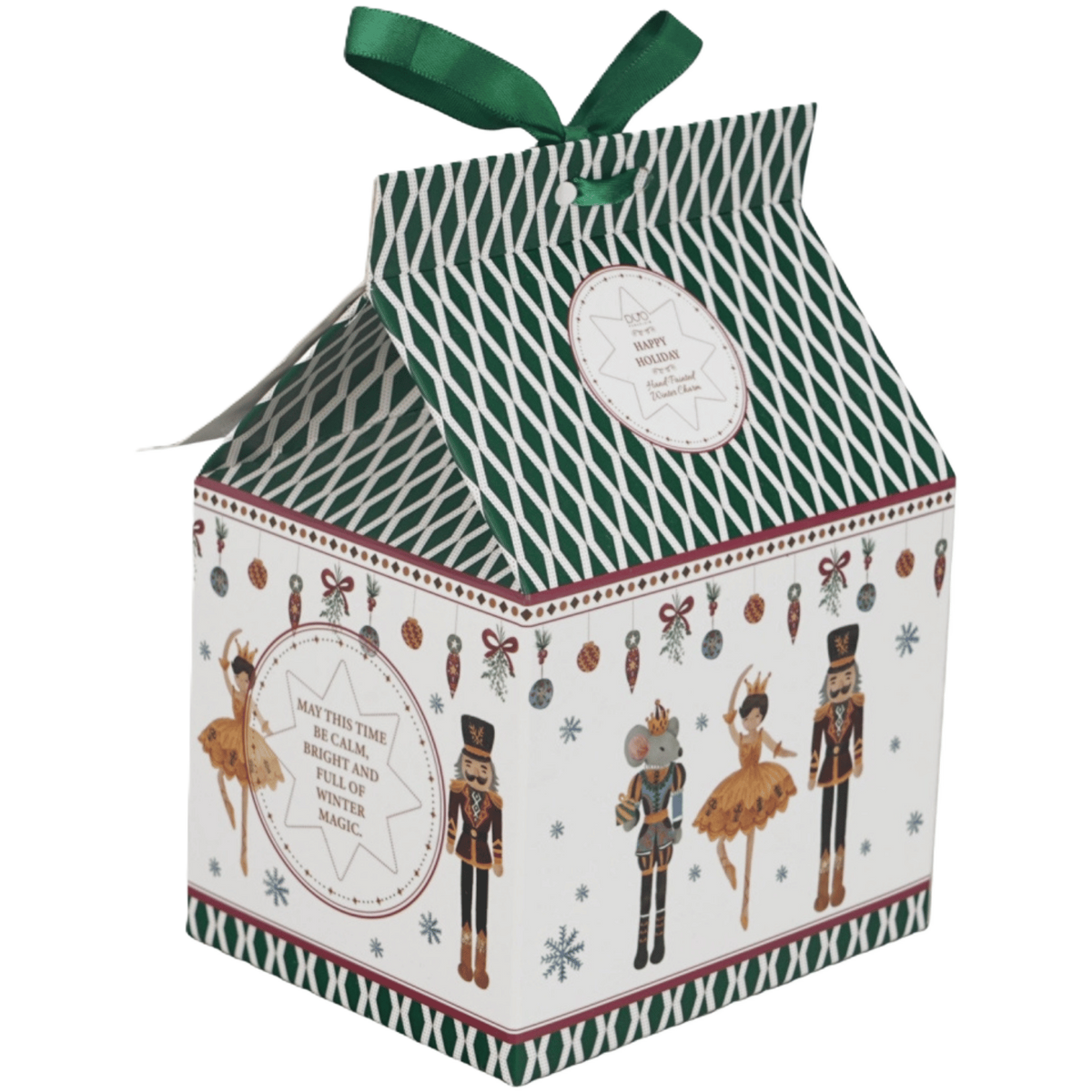 Kubek porcelanowy Nutcracker 360 ml marki Duo Gift, porcelanowy model z dekoracyjnym motywem, ujęcie numer 5