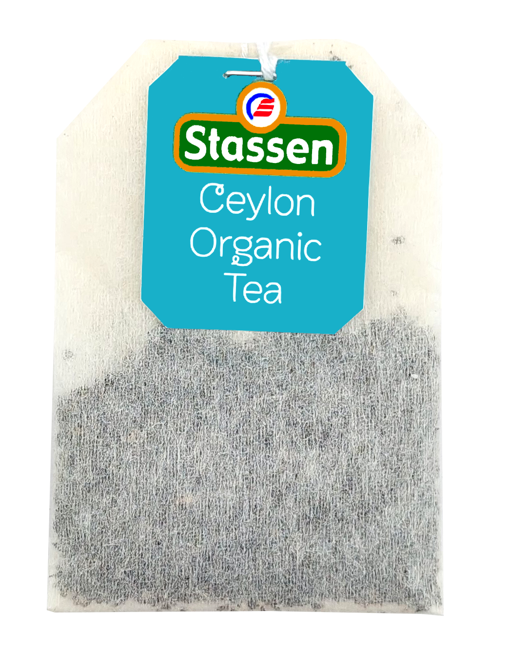 Torebka z suszem herbaty Stassen Organic Black Tea.