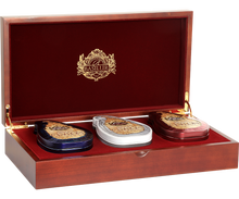 Basilur Best of Ceylon Three Mini Maps - zestaw 3 herbat z kolekcji The Island of Tea w luksusowym, drewnianym ekspozytorze.