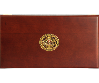 Basilur Best of Ceylon Three Mini Maps - zestaw 3 herbat z kolekcji The Island of Tea w luksusowym, drewnianym ekspozytorze.