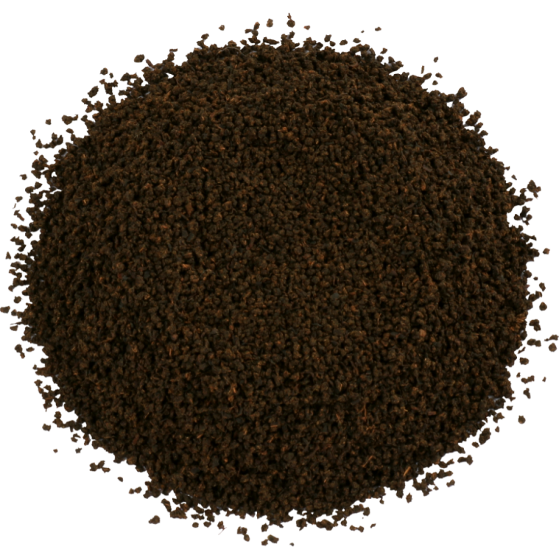 Sypane liście czarnej herbaty Royal Tea 100% naturalne.