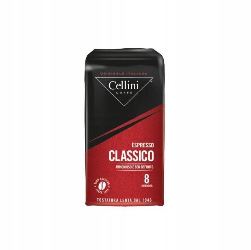 Opakowanie kawy mielonej Celini Classico 250 g widok z przodu.