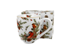 Kubek z opakowaniem – komplet gotowy do wręczenia jako prezent świąteczny.