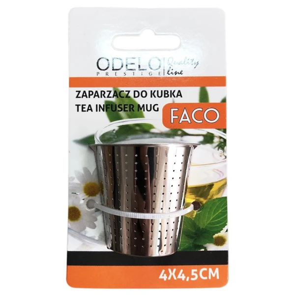 Zaparzacz Faco 4,8 x 5 cm w oryginalnym opakowaniu Odelo Prestige Line.