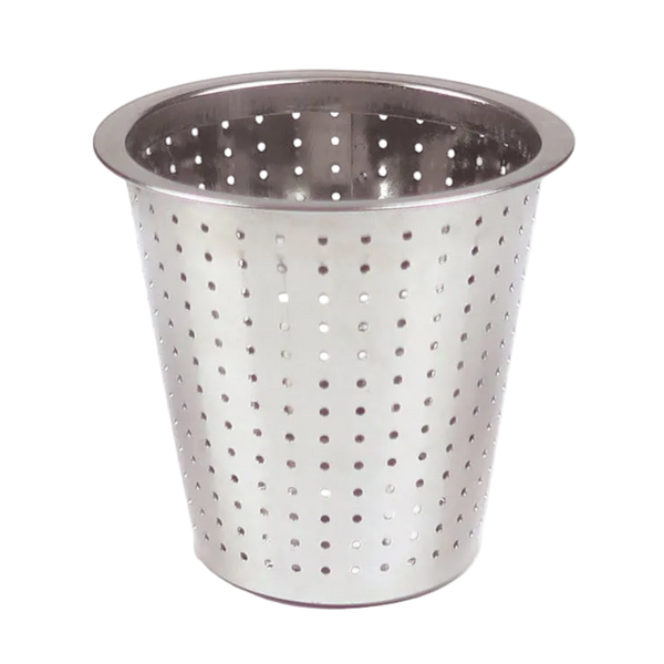Metalowy zaparzacz do kubka Faco o wymiarach 4,8 x 5 cm wykonany ze stali nierdzewnej.