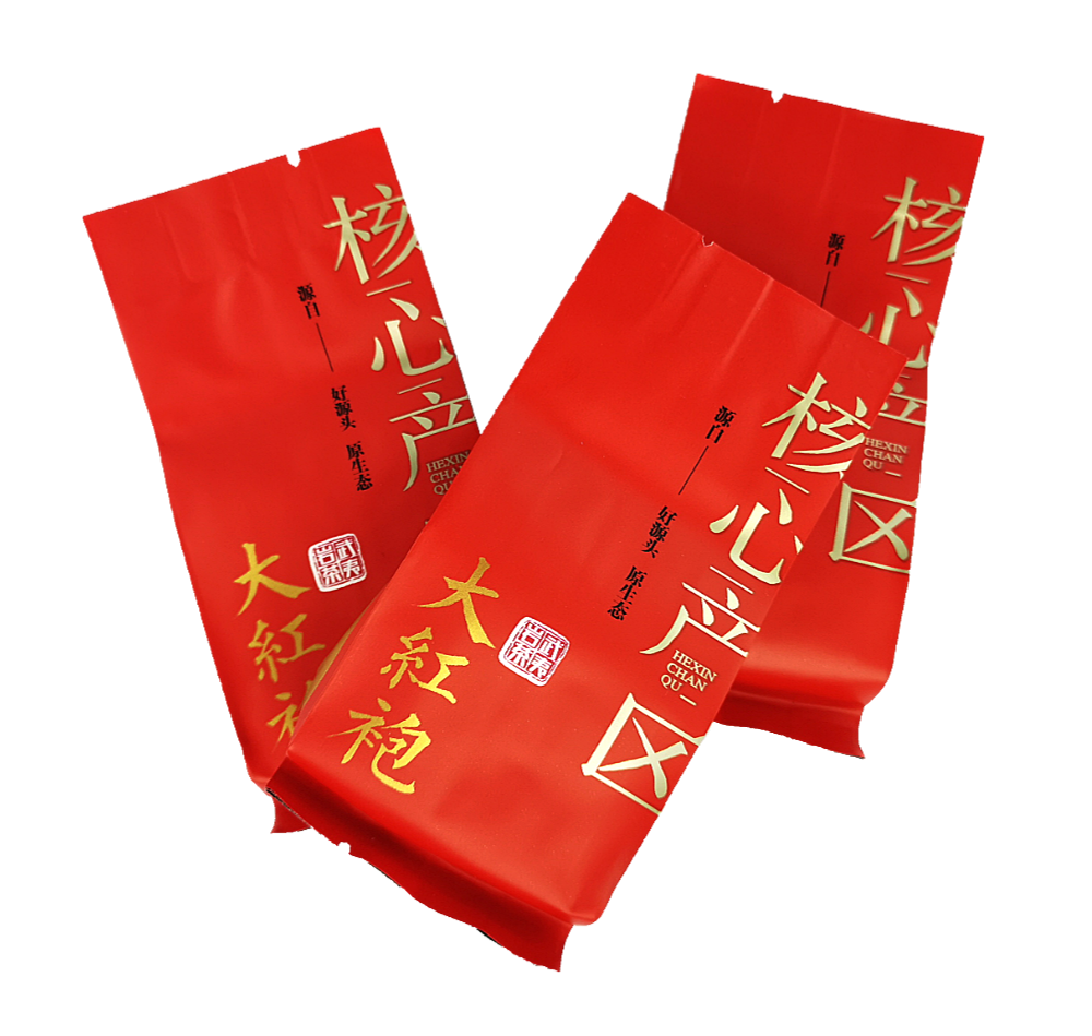 Czerwone opakowanie herbaty Oolong Wuyi Da Hong Pao 10 g