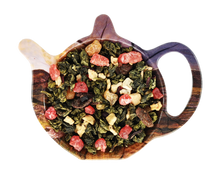 Herbata liściasta Oolong Truskawkowy Mix z owocami i truskawkowym aromatem