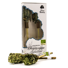 Ziołowa herbatka na patyku Oczyszczająca Dary Natury, bukieciki ziołowe gotowe do zaparzenia