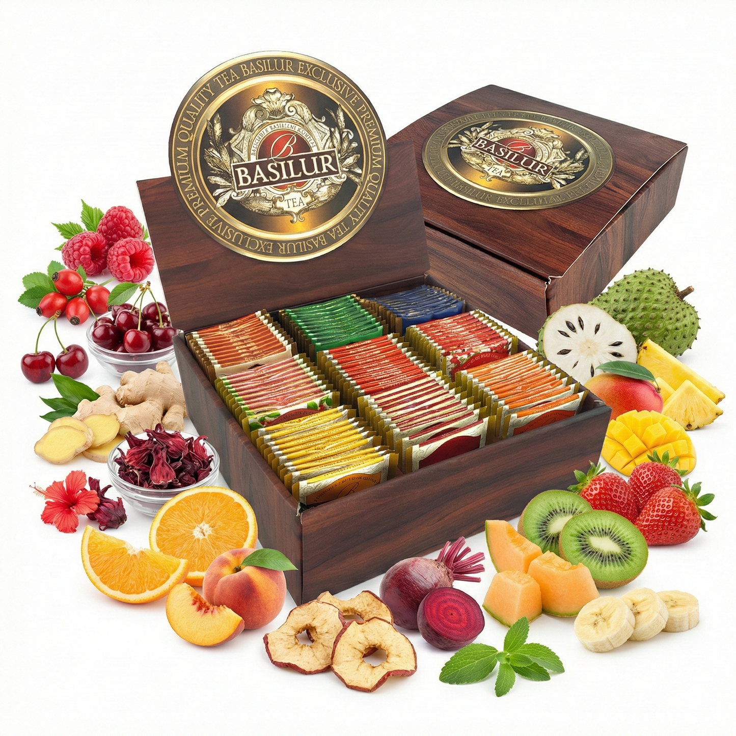 Basilur Ekspozytor Napary zestaw herbat - 90 szt.