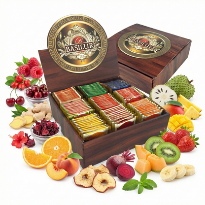 Basilur Ekspozytor Napary zestaw herbat - 90 szt.