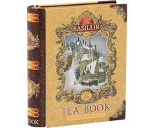 Herbata Basilur Tea Book vol. II – puszka inspirowana starymi księgami, idealna na prezent.