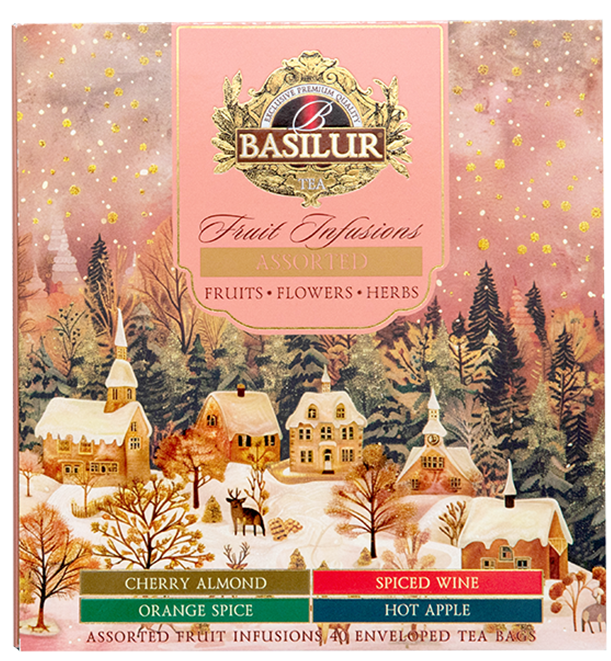 Basilur Fruit Infusions zestaw herbat - 40 x 1,8 g